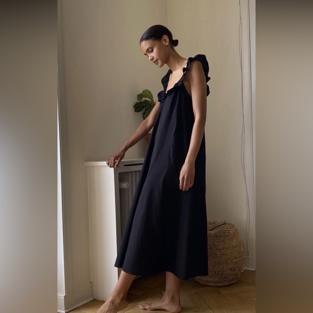 H&M 100% Cotton A-Line Dress